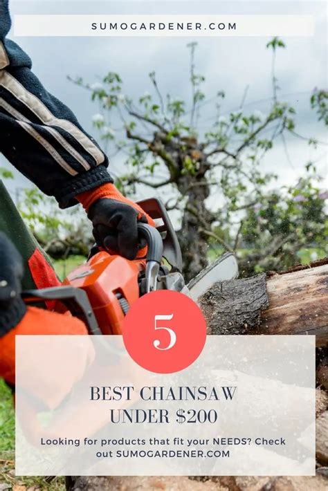 5 Best Chainsaws Under 200 2024 Reviews And Buying Guide