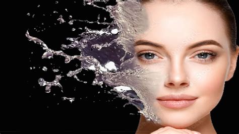 Face Water Splash Effect In Photoshop In Hindi Splash Water Effect In