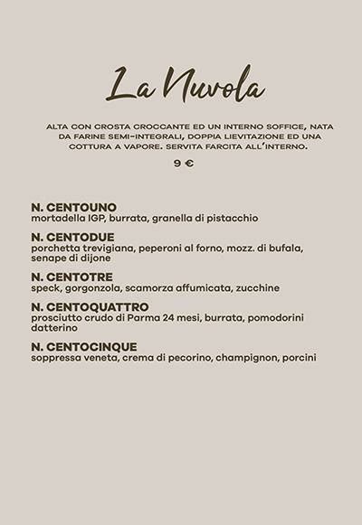 Menu Da LievitArti Forcellini Pizzeria Padova