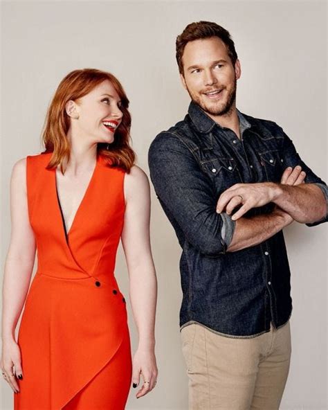 Chris Pratt And Bryce Dallas Howard Jurassic Worlds Secret Weapon