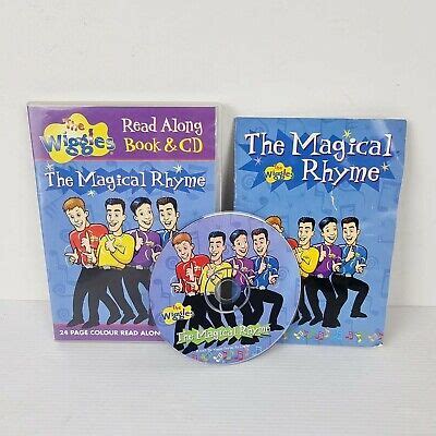 RARE THE WIGGLES Read Along Book And CD The Magical Rhyme Original Cast