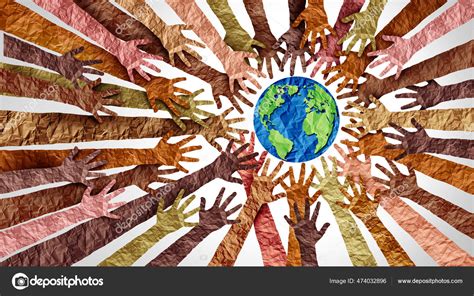 World Culture Earth Day Global Diversity International Cultures Concept