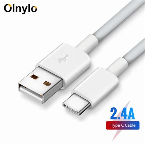 Olnylo Cable Usb Tipo C Para Tel Fono M Vil Cable De Carga R Pida Para