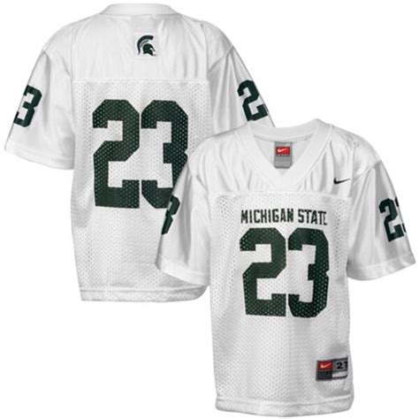 Nike Michigan State Spartans 23 Toddler White Replica Football Jersey