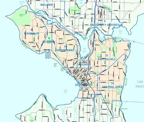 Seattle City Clerks Geographic Indexing Atlas