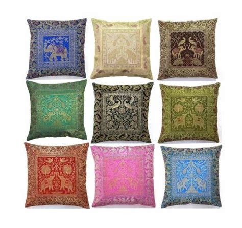 Multicolor Silk Cushion Cover At Rs 200piece In Jaipur Id 16396181791