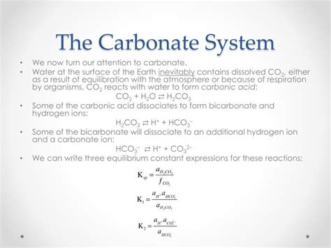 PPT - Carbonate System Alkalinity PowerPoint Presentation - ID:1837976