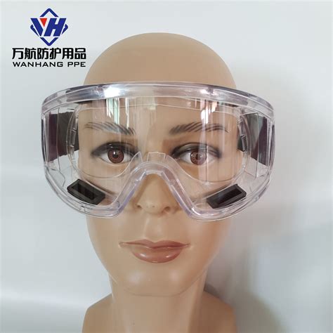 Industrial Safety Glasses Impact Resistant Polycarbonate Lens Anti Fog