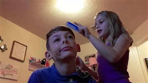 I Let My Little Sister Put Makeup On Me Youtube