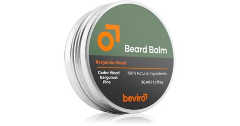 Beviro Bergamia Wood baume à barbe notino fr