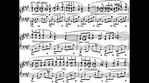 Chopin Barcarolle In F Sharp Major Op With Sheet Music Youtube