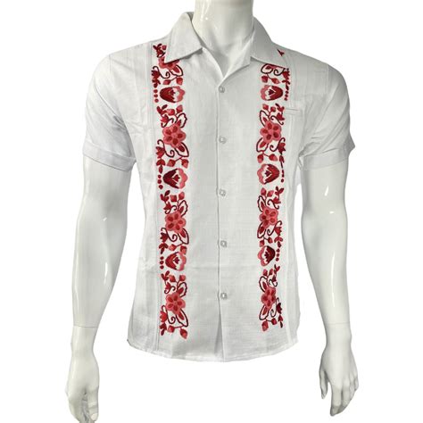 Guayabera Franjas Roja Mc Atelier Yuwa Ciao Jp