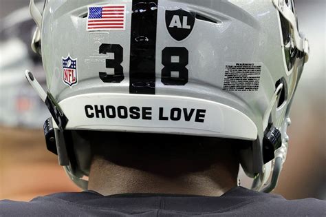 Why do NFL helmets have 'Choose Love' written on them? | The US Sun