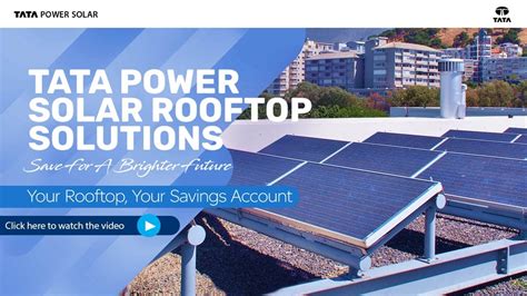 Tata Power Solar Launches An Extensive Residential Rooftop Solution Across India Youtube