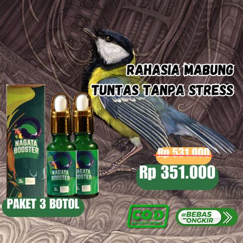 Jual Nagata Booster Vitamin Burung Rahasia Mabung Tuntas Tanpa Stress