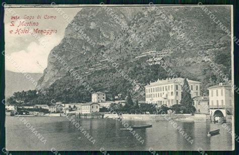 Como Griante San Martino Lago Di Como Hotel Menaggio Cartolina Rt