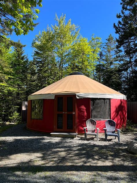 Acadia Yurts Updated 2023 Campground Reviews Southwest Harbor Me