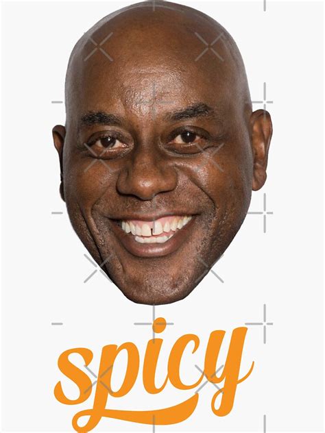 Ainsley Harriott Sticker For Sale By Grafik0 Redbubble