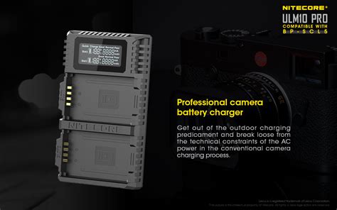 New Nitecore Ulm10 Pro Battery Charger For Leica M10 Now Available Leica Rumors