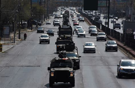 Ej Rcito Y Guardia Nacional Refuerzan Seguridad En Estado Mexicano De