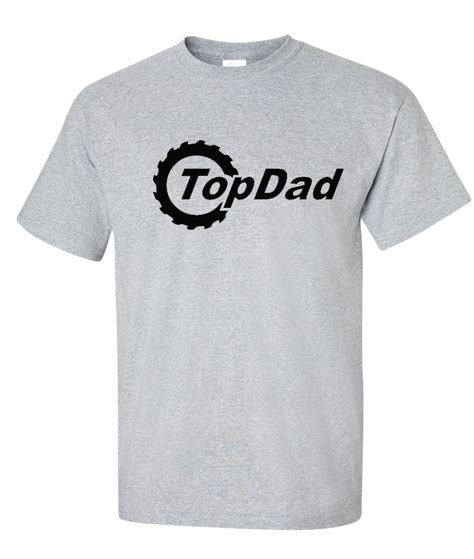 Top Dad Topgear Bbc Logo Graphic T Shirt Supergraphictees