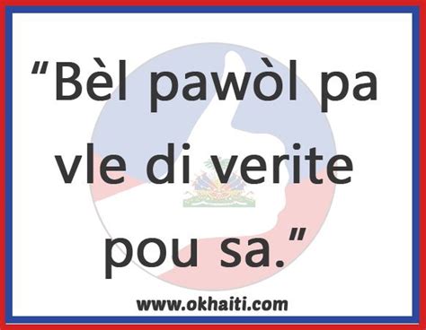 Pin On Haitian Proverbs