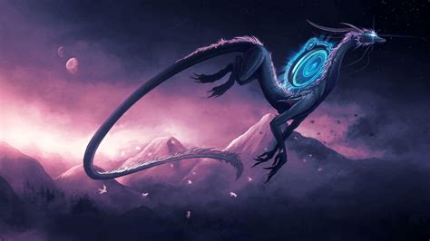 Awesome Purple Dragon Wallpapers Top Free Awesome Purple Dragon