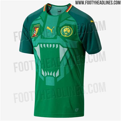 Cameroon 2018 Home Kit Revealed Footy Headlines