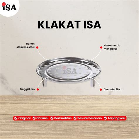 Jual Klakat Kelakat Tempat Sarangan Kukusan Stainless Steel Dimsum