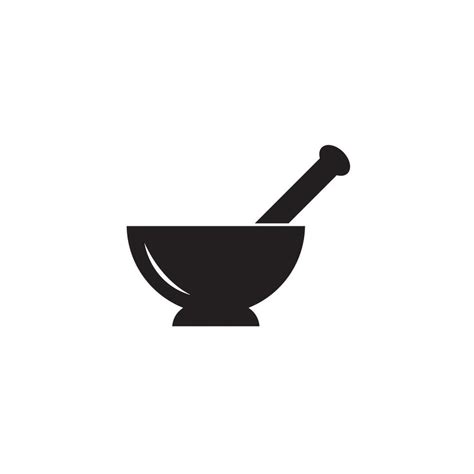 mortar and pestle icon logo vector design template 13162778 Vector Art ...