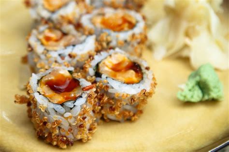 Spicy Salmon Crunch Roll Recipe