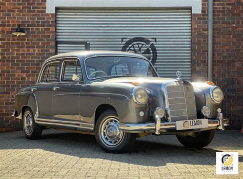 1959 Mercedes Benz 220 S Ponton Sedan Lemon Garage