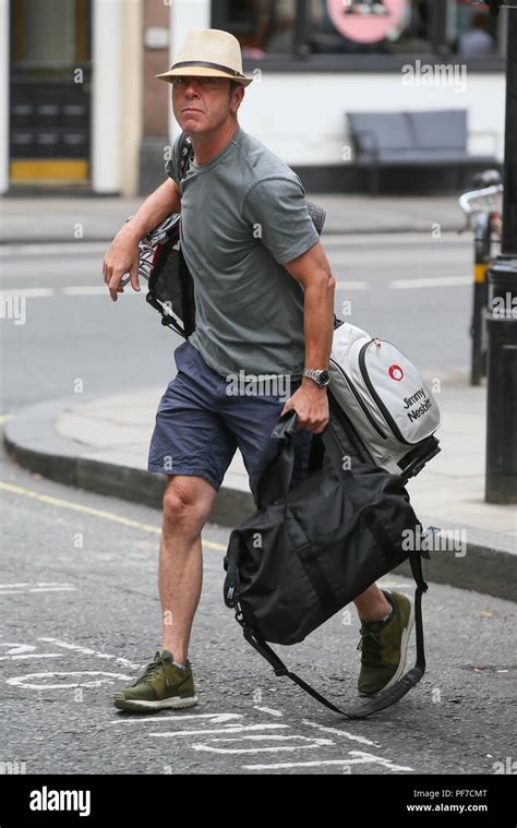 James Nesbitt arriving at BBC Radio Two studios to promote the new series of 'Lucky Man ...