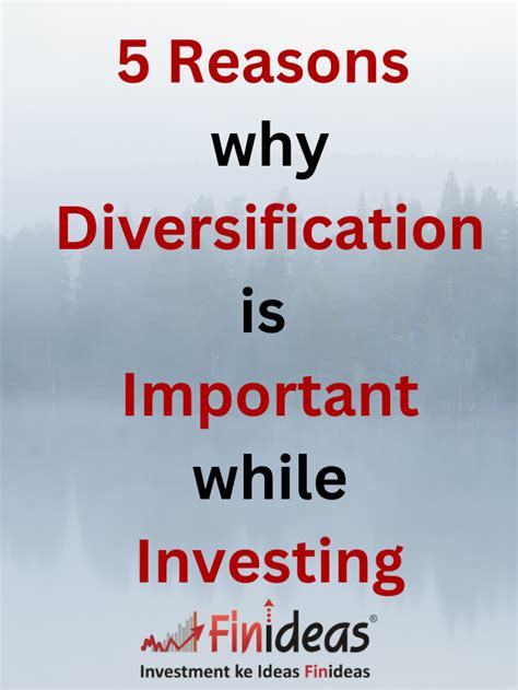 5 Reasons Why Diversification Is Important While Investing Finideas