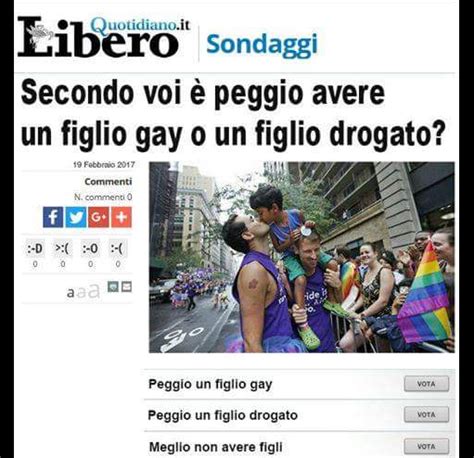Il sondaggio di Libero sui figli gay o drogati è un fake NextQuotidiano