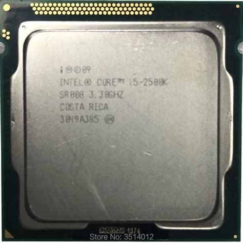 Intel Core i5 2500K i5 2500K 3.3 GHz Quad Core CPU Processor 6M 95W LGA ...