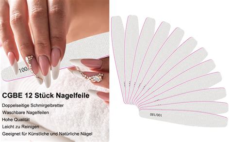 Cgbe St Ck Nagelfeile Profi Nagelfeilen Doppelseitige