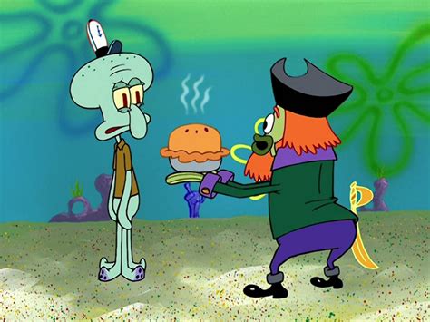 Spongebob Dying For Pie Squidward