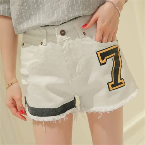 5xl Plus Big Size Denim Jeans Shorts Women Summer Style 2017 Feminina