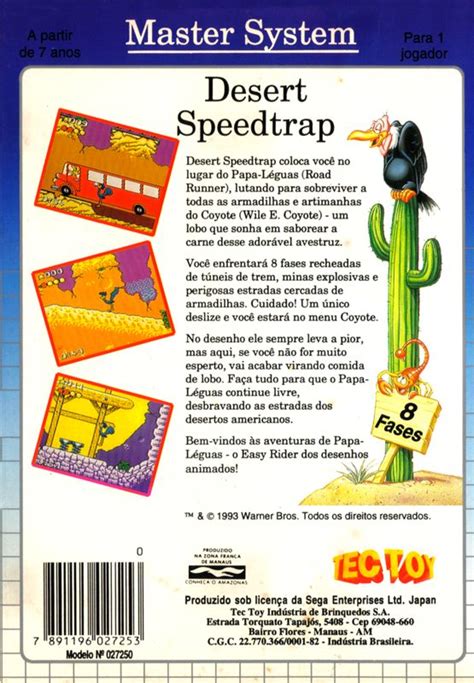 Desert Speedtrap Starring Road Runner And Wile E Coyote Cover Or