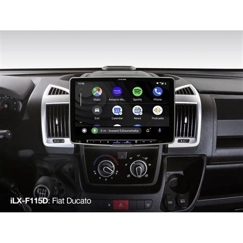 Sistema Multimedia Alpine Para Fiat Ducato