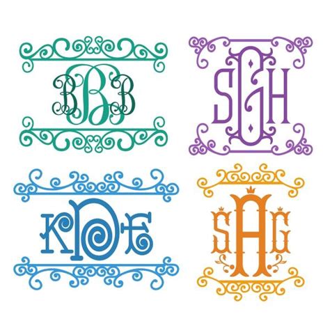 Swirly Border Cuttable Frame Apex Designs And Fonts