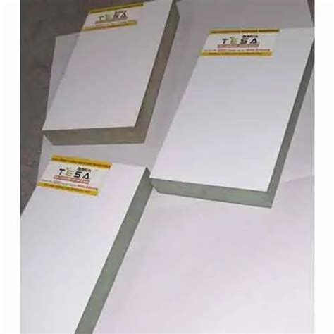 White Pre Laminated Action Tesa Prelam HDHMR Board Thickness 18mm At