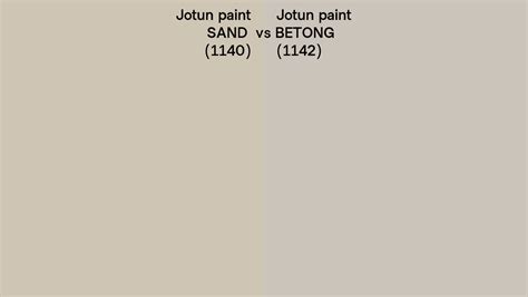 Jotun Paint Sand Vs Betong Side By Side Comparison