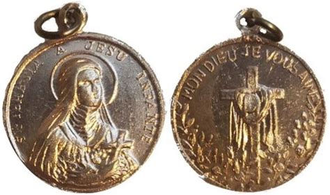 Médaille Lisieux Saint Thérèse France Numista