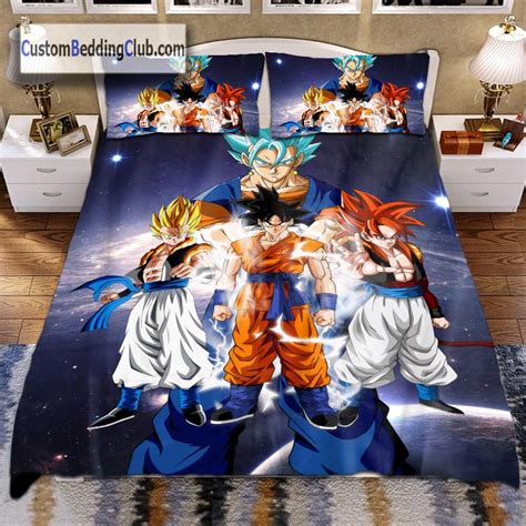 Dragon Ball Super Bed Set Bedding Blanket Sheets Anime