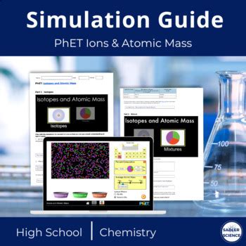 PhET Isotopes And Atomic Mass ZERO Prep Simulation Guide By Sadler