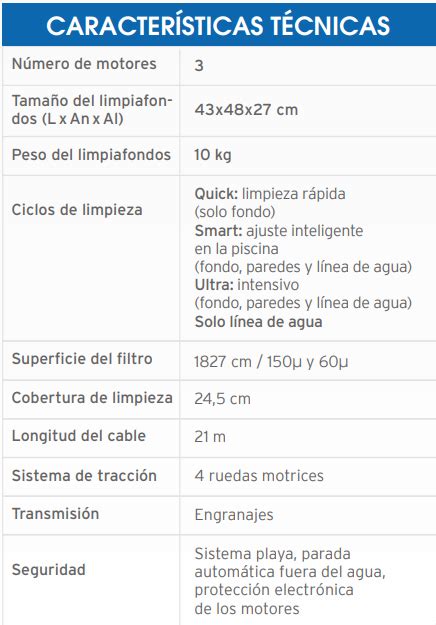 Zodiac Ra Alpha Iq Pro Limpiafondos El Ctrico