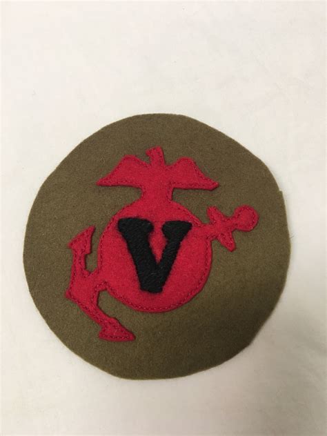 WWI USMC 5th Marine Brigade Patch Wool Felt Etsy