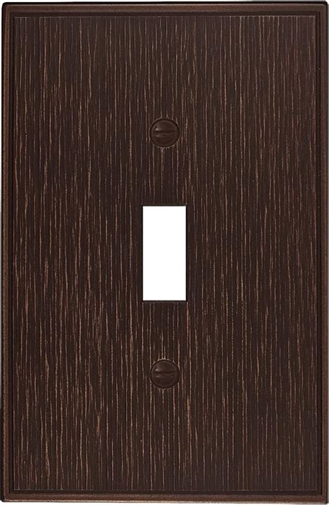 Questech Decor Single Toggle Light Switch Cover 1 Gang Electrical Wall Plate Single Switch